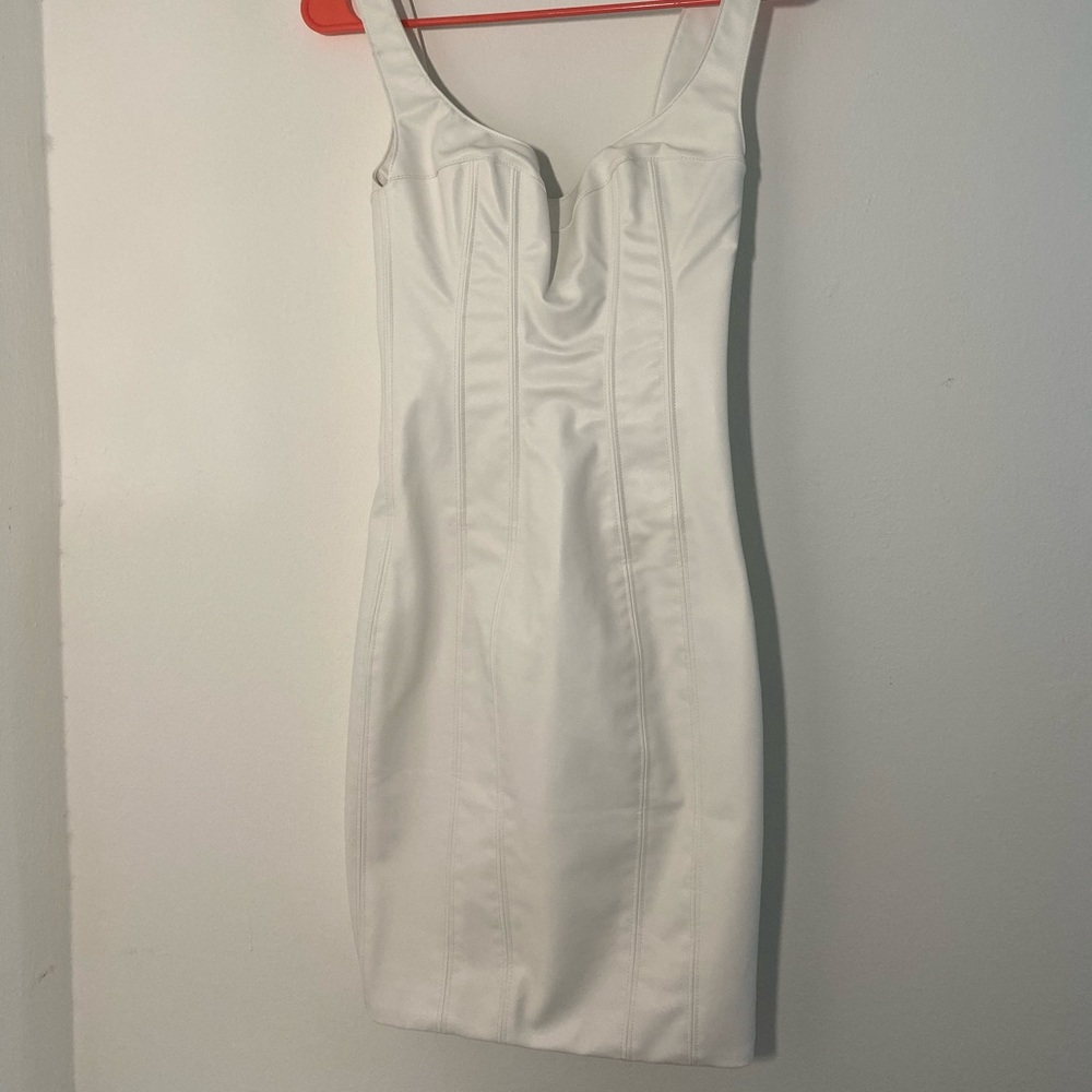 House of CB vegan leather dress